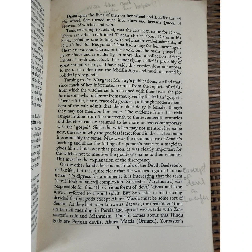 Witches The Investigation of an Ancient Religion T.C. Lethbridge Paperback‎ 1968
